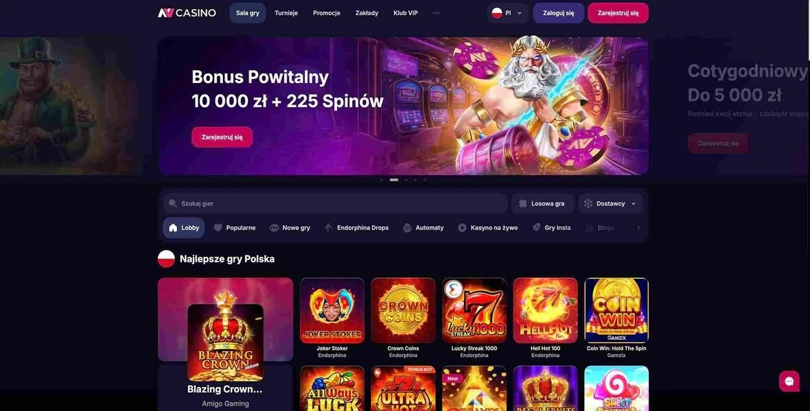 Legalne kasyna online w Polsce